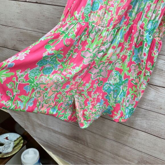 LILLY PULITZER DEANNA SOUTHERN CHARM ROMPER - Picture 5 of 7